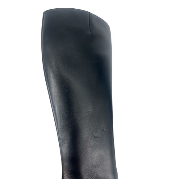Christian Louboutin Kate Botta 85mm Leather Knee High Boots in Black - Picture 9 of 16